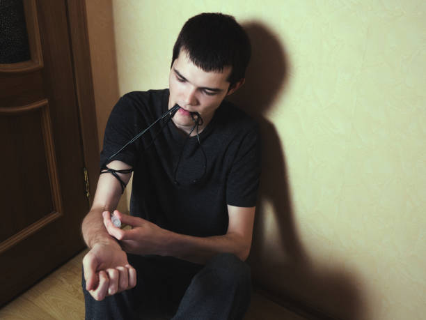 istock concept of the addict 810657578