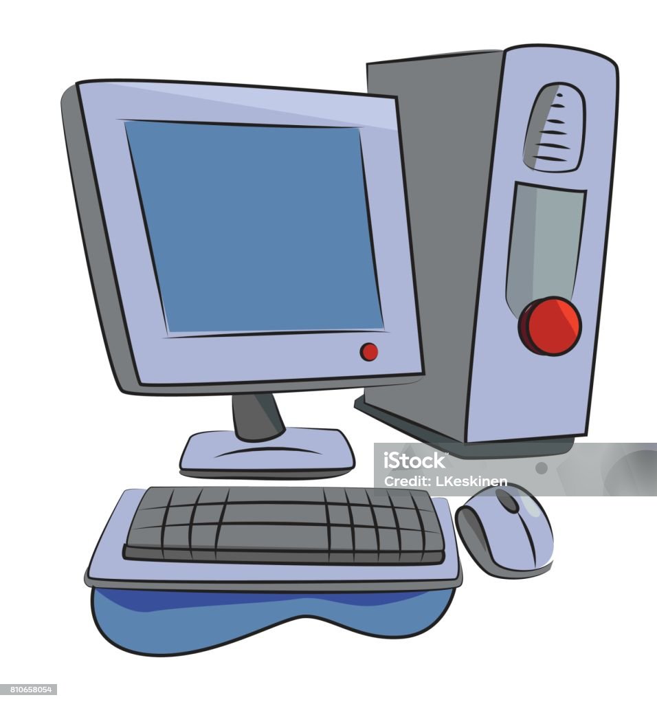 Hình Ảnh Hoạt Hình Của Computer Icon Biểu Tượng Pc Hình minh họa ...
