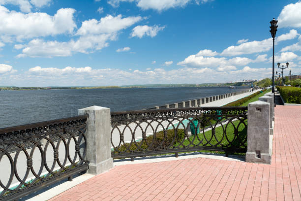istock Volga river embankment in Samara 810667744