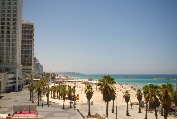 istock Tel-Aviv beach Jaffa Israel 810671204