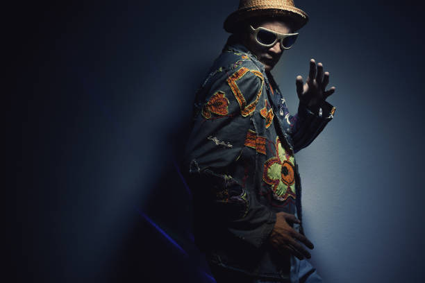 istock Man in Colorful Clothes 810689166