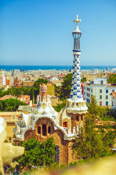 istock Barcelona, Catalonia, Spain, Park Guell 810704954