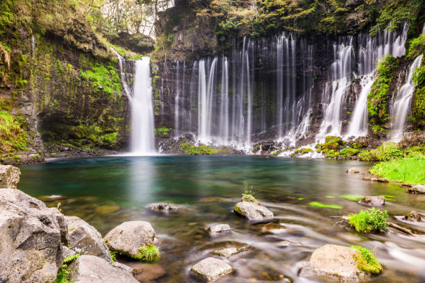 istock Shiraito Falls, Japan 810710232