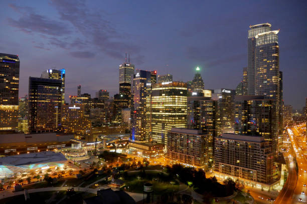 istock Toronto Downtown City Skyline at twilight 810717472