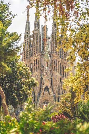 Barcelona, Catalonia, Spain, Sagrada Familia
