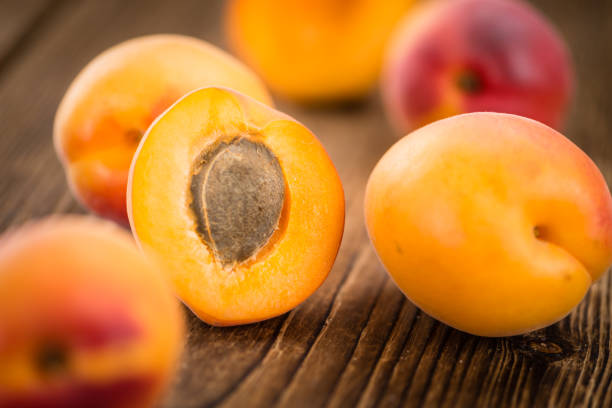 istock Portion of Fresh Apricots (selective focus) 810730338