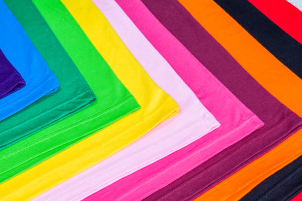istock tee shirts made from cotton and fiber 810733082