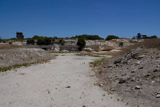 istock Limestone Quarry, Robben Island, South Africa 810736820