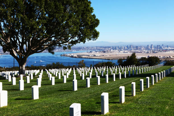 istock San Diego with Fort Rosecrans National Cemetary in front 810757286