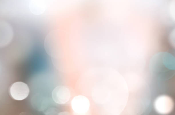 istock Light soft blurred background.Winter bokeh illustration. 810795392