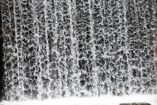 Water curtains made of water