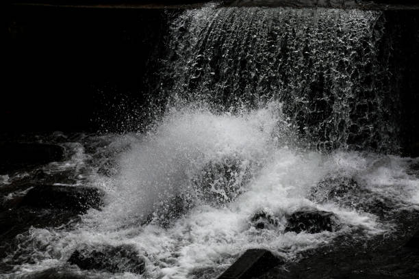 istock Water curtains made of water 810803978
