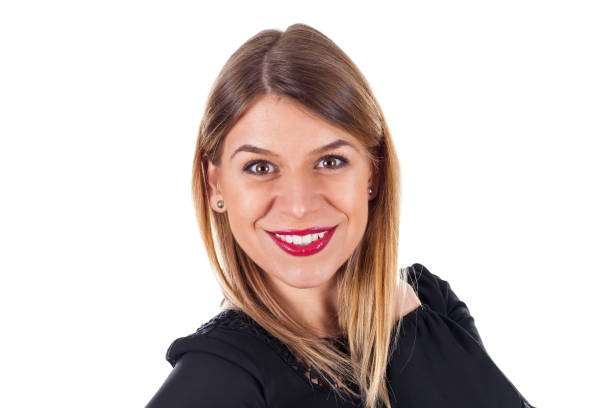 istock Irresistible woman smiling 810863850