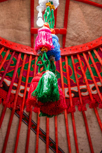 istock Traditional tassels in various colors 810867180