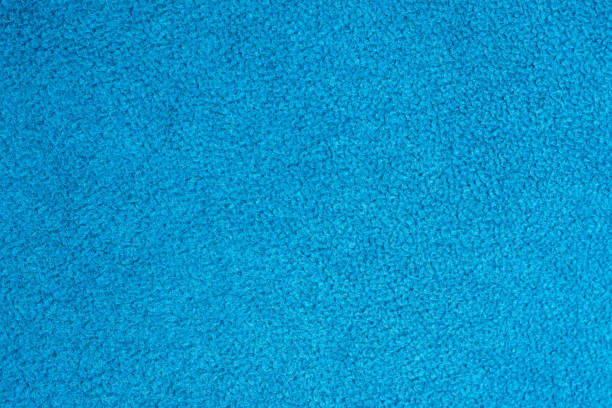 istock Blue towel close up as seen from above 810873912