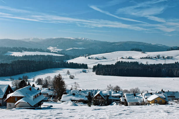istock Winter in Breitnau in the Black Forest, Germany 810882858