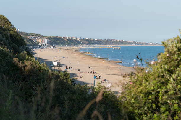 istock Boscombe beach and pier viewed from Bournemouth 810883726