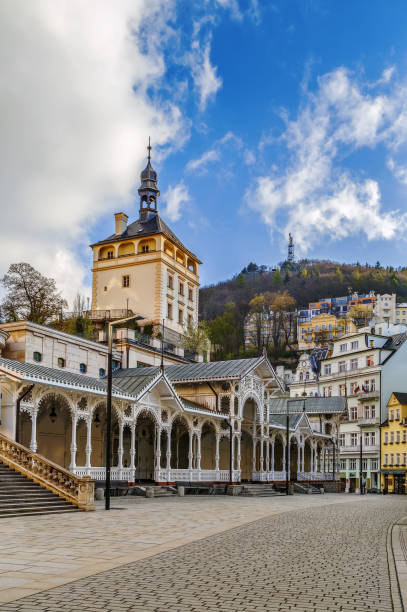 istock Castle Tower, Karlovy Vary, Czech republic 810903540