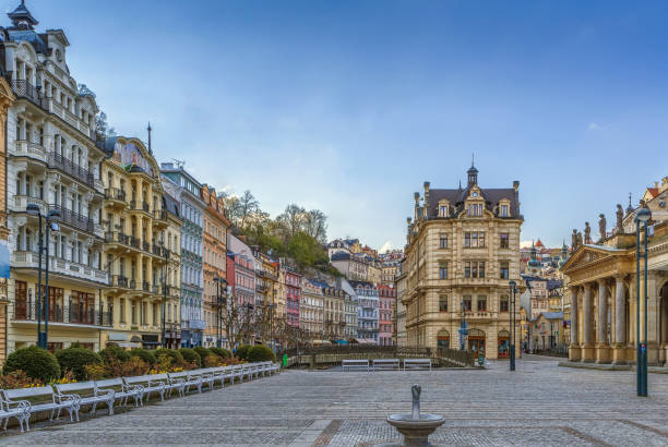 istock Square in Karlovy Vary, Czech republic 810905588