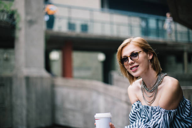 istock Woman on coffee break 810908674