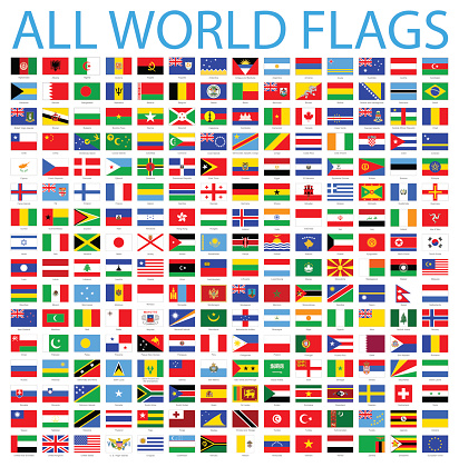 All World Flags - Vector Icon Set