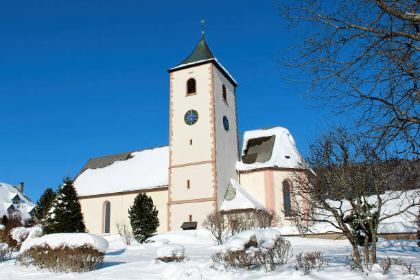 istock Winter in Breitnau in the Black Forest, Germany 810922542