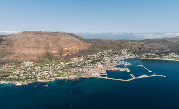 Aerial view of Simonstown (South Africa)