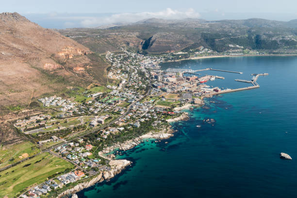 istock Aerial view of Simonstown (South Africa) 810933594