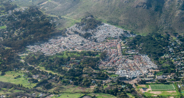 istock Township in Cape Town, South Africa (aerial view) 810936894