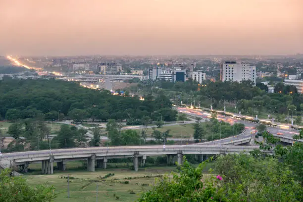 Panoramic view of Islamabad Pakistan