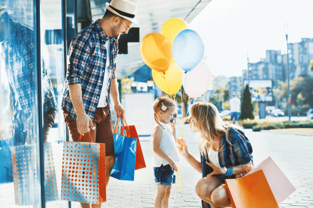 istock Family enjoying shopping 810965510