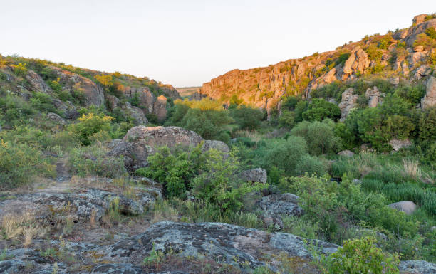 istock Sunrise in Aktove canyon 810977282