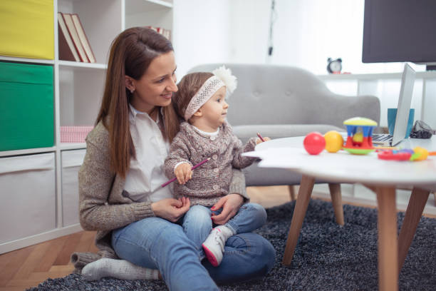 istock Mum and cute daughter 810977464