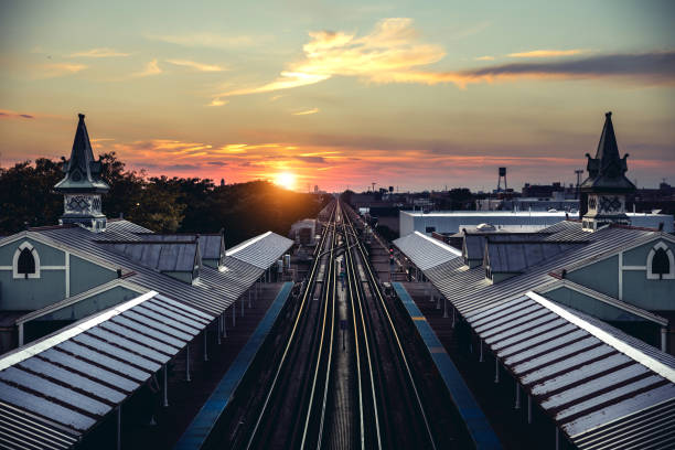 Subway station in Chicago, USA