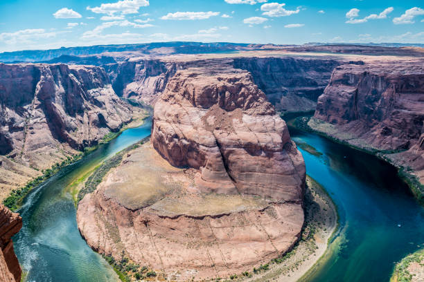 istock Canyon Glen and the rugged river Colorado. Canyon  Horseshoe Bend 811037192
