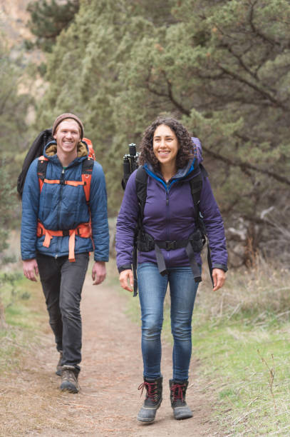 istock Good friends out on a backpacking adventure together 811111314