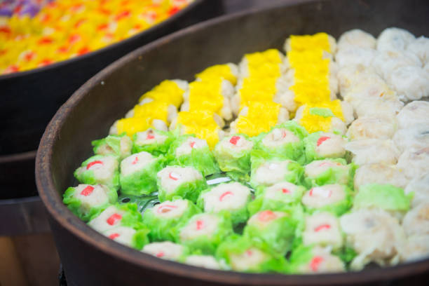 istock Dim Sum chinese steamed dumpling recipe 811124926