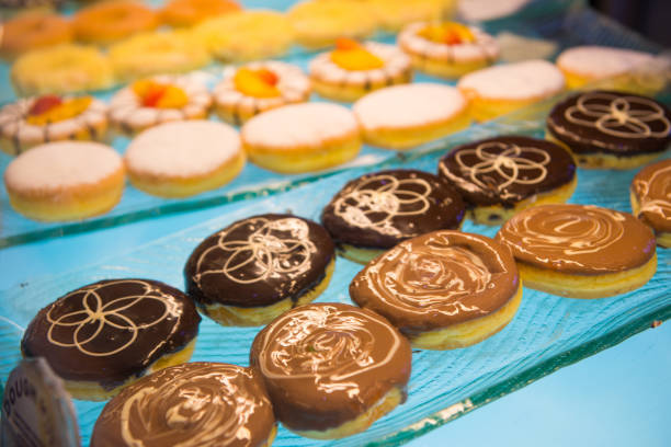 istock different flavors of sweet donut 811135338
