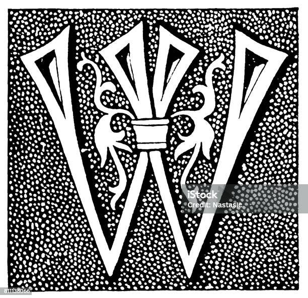 W Images Capital Letter W Stock Illustration - Download Image Now - Letter W ...
