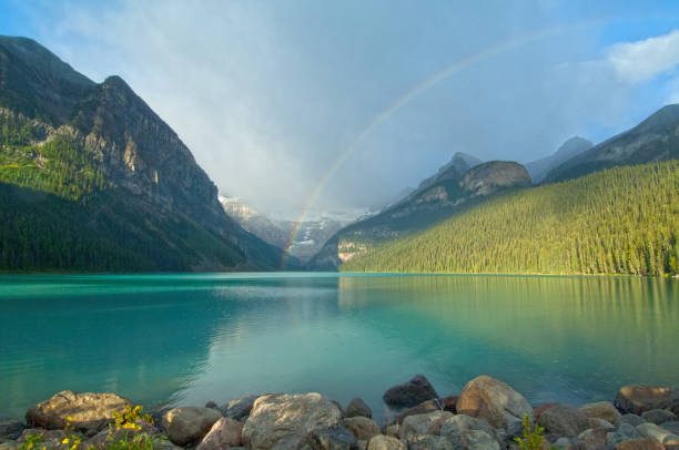 istock Lake Louise in Alberta Canada 811143428