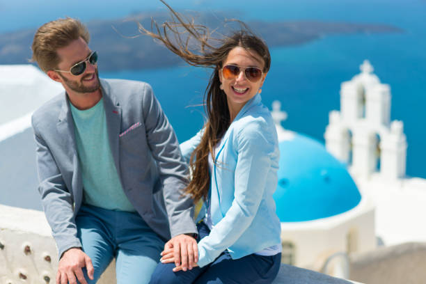 istock two tourists on their vacation sightseeing 811154494