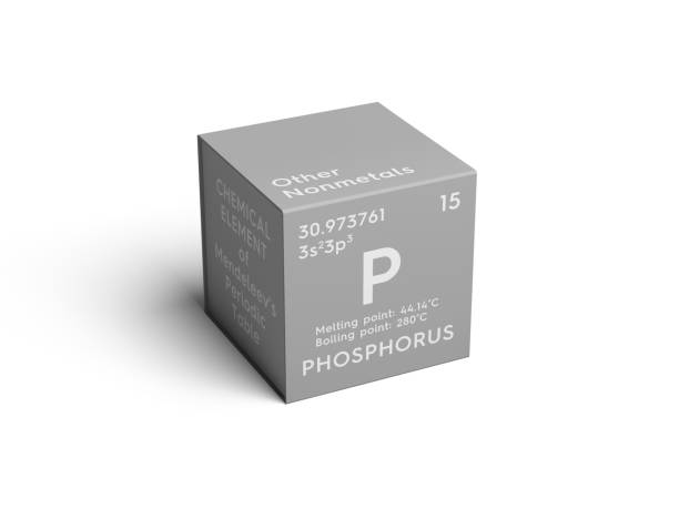 istock Phosphorus. Other Nonmetals. Chemical Element of Mendeleev's Periodic Table. 811157244