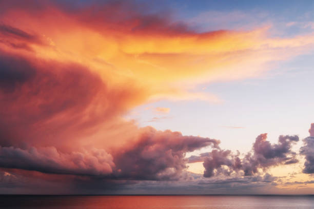 istock Amazing sunset form thailand beach 811177492