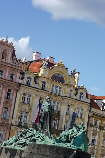 Old town square, central Prague