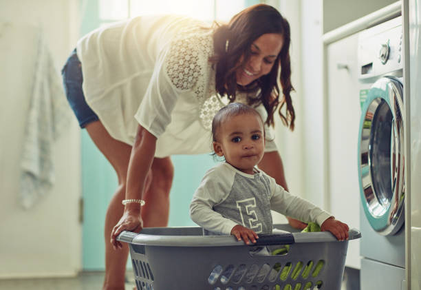 istock Look what I found in the washing basket 811195370