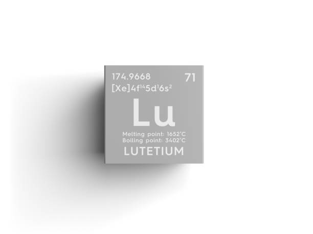 istock Lutetium. Lanthanoids. Chemical Element of Mendeleev's Periodic Table. 811198934