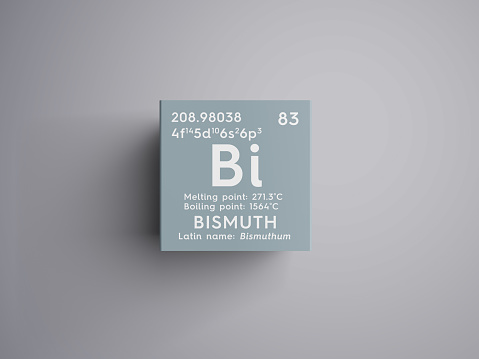 Bisthum Element Bismuth Bishmuthum Posttransition Metals Chemical Element Of Mendeleevs ...