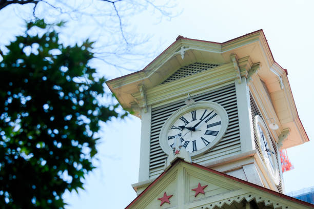 istock Clock Tower in Sapporo Hokkaido Japan 811213992