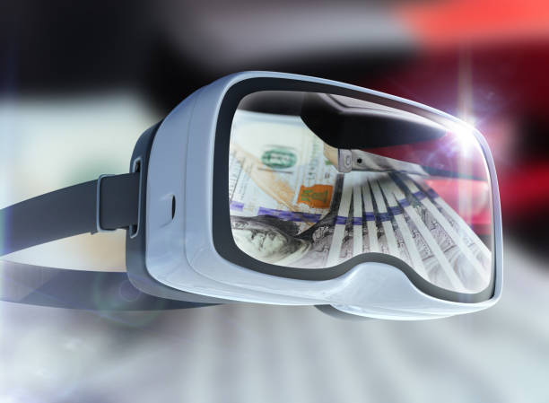 istock Virtual reality glasses, business, technology, internet and networking concept 811214264