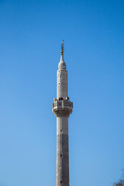 istock Minaret of an Ottoman style mosque 811220258